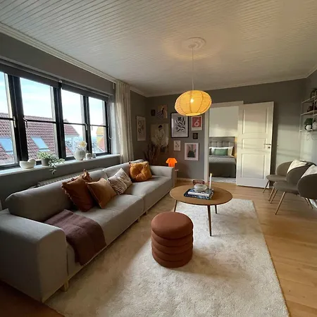 アパート The Harbor Private Rooftop Hundested