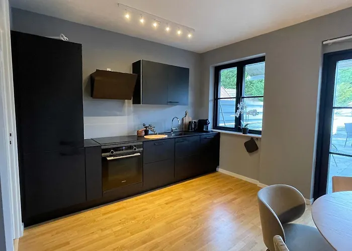 Lägenhet The Harbor Private Rooftop Hundested